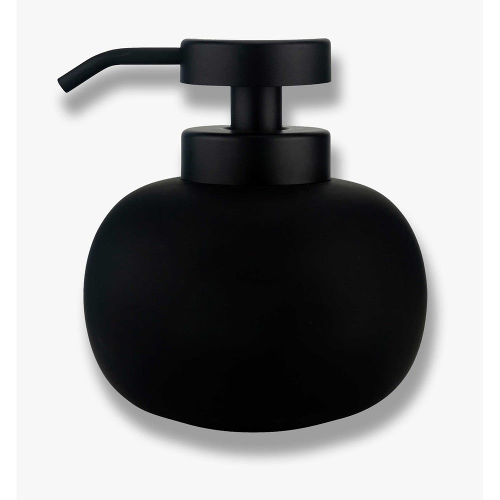 Poza Dozator de sapun lichid negru din ceramica 200 ml Lotus a€“ Mette Ditmer Denmark