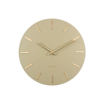 Ceas de perete karlsson charm, ø 30 cm, verde măsliniu