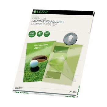 Set 100 folii pentru laminare leitz, a3, 80 microni