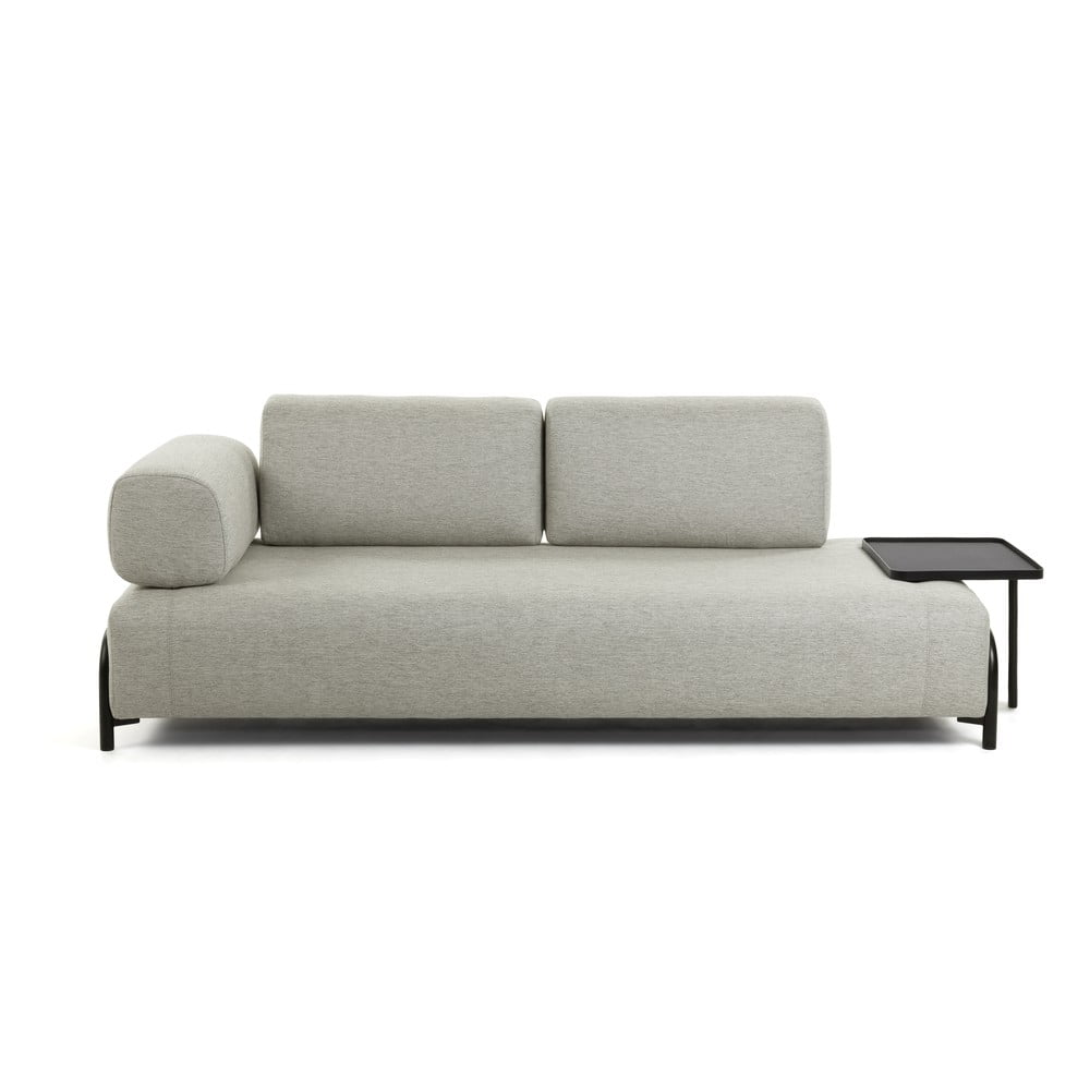 Canapea cu spațiu propriu depozitare Kave Home Compo, bej-gri bonami.ro imagine 2022