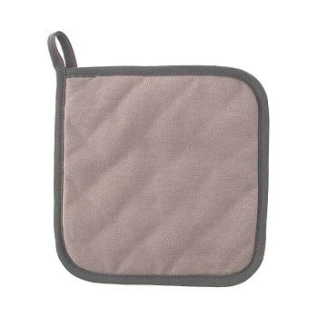 Mănușă din bumbac pentru bucătărie tiseco home studio abe, 20 x 20 cm, maro