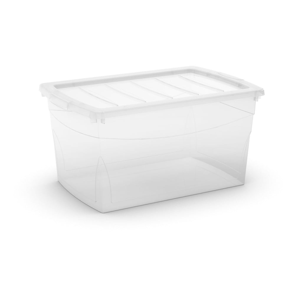 Cutie de depozitare din plastic cu capac 58,5x39x30 cm Omnibox L – KIS