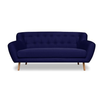 Canapea cosmopolitan design london, 162 cm, albastru închis