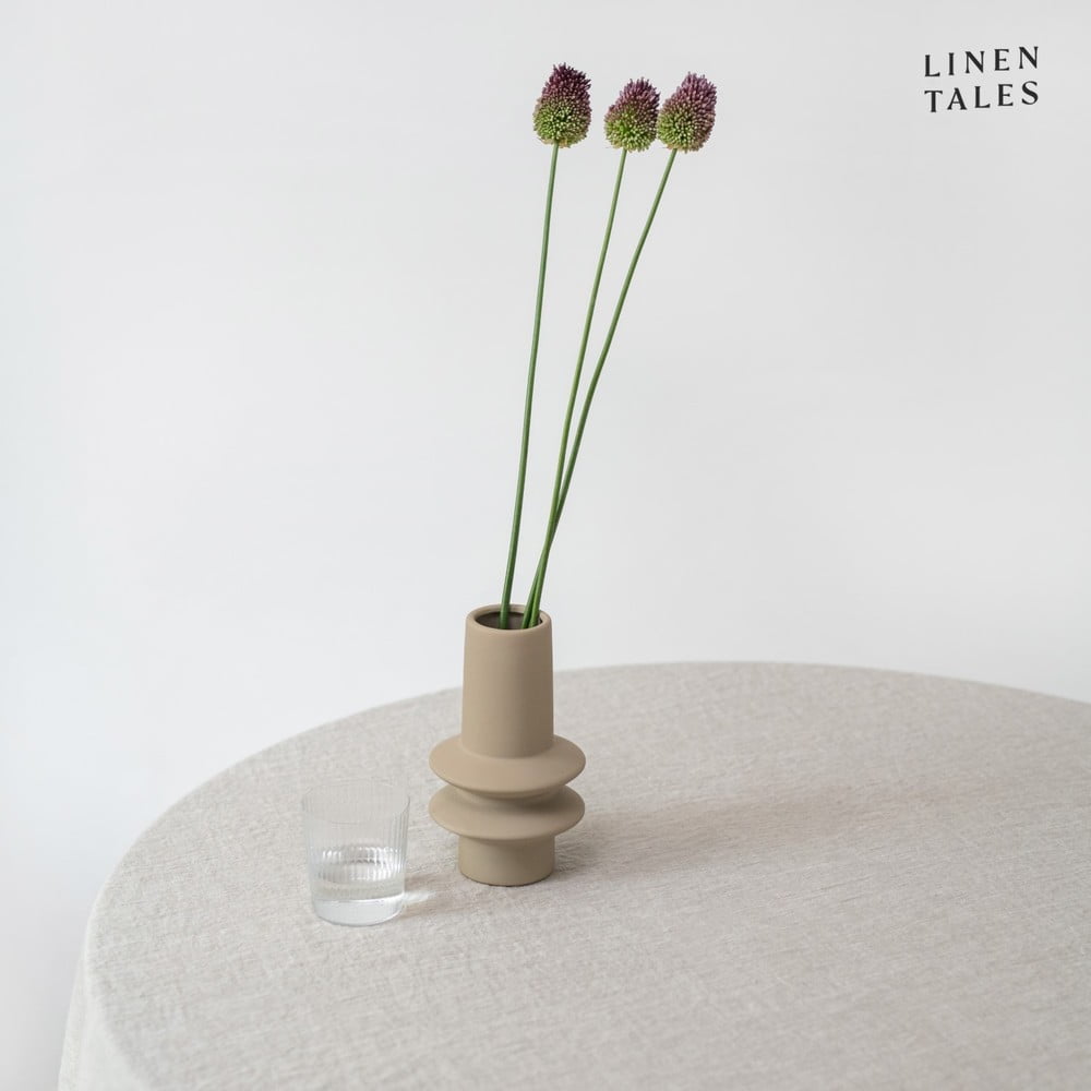 Față de masă din in ø 180 cm – linen tales