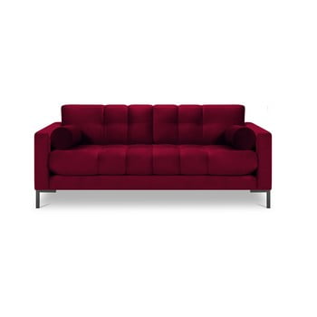 Canapea cu țesătură de catifea cosmopolitan design bali, roșu
