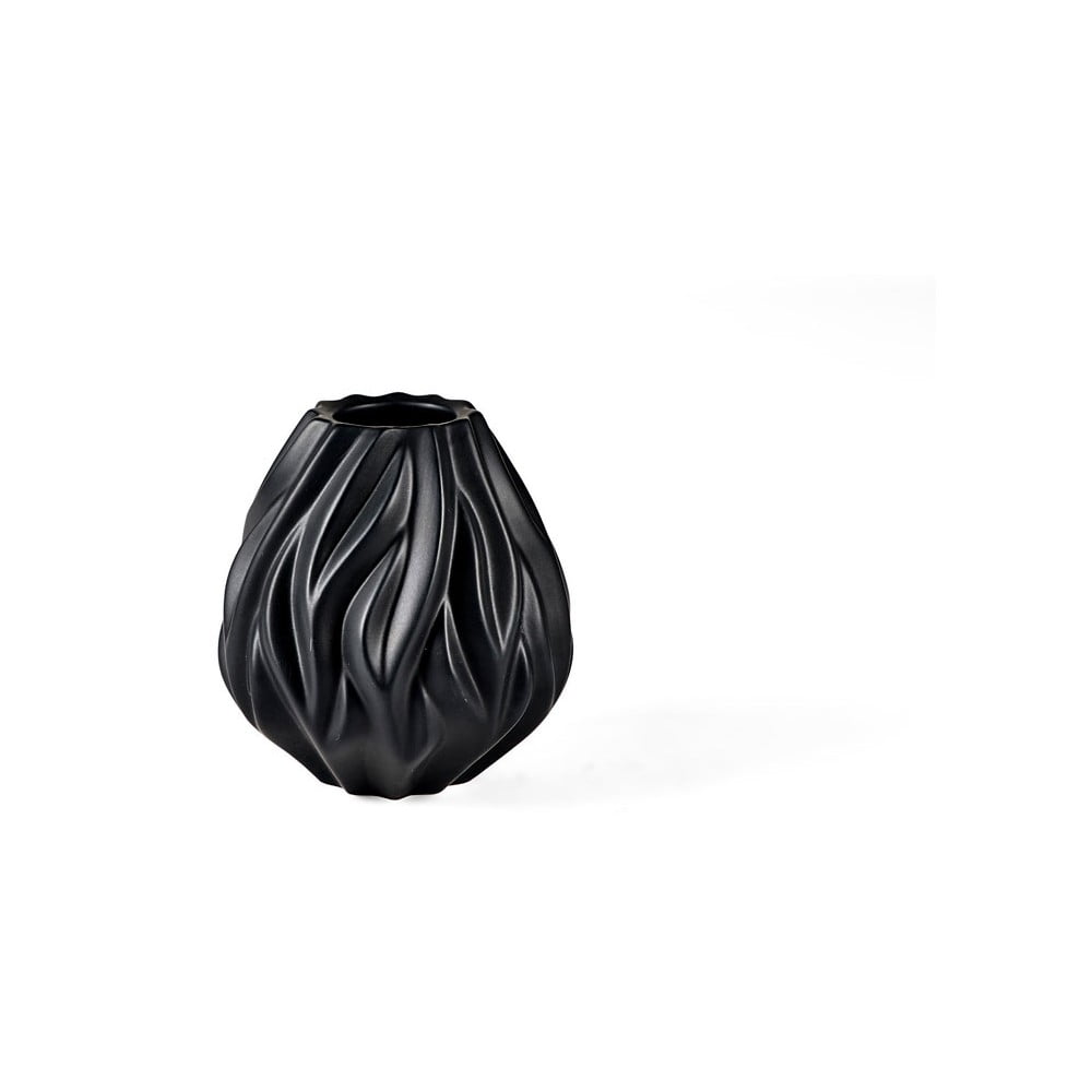 Vază din porțelan Morsø Flame, înălțime 15 cm, negru bonami.ro imagine 2022