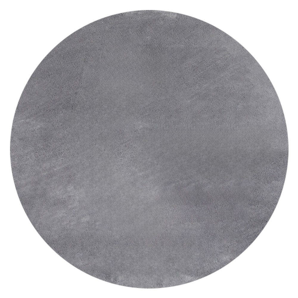 Covor gri lavabil rotund ø 120 cm Sky – Ayyildiz Carpets