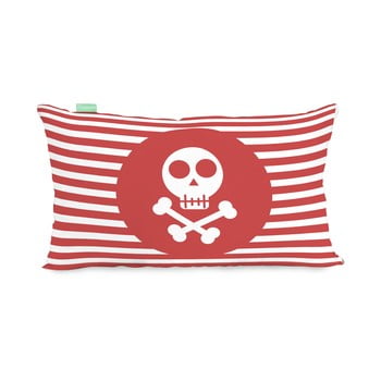 Față de pernă din amestec de bumbac happynois pirata, 50 x 30 cm