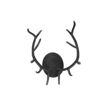 Decorațiune de perete bepurehome, negru, formă coarne