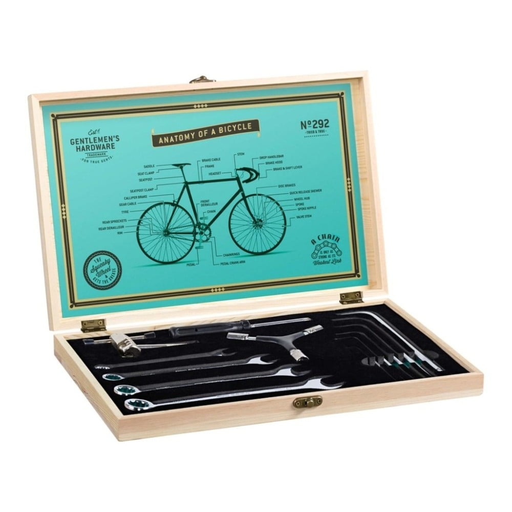 Set ustensile pentru repararea roții de bicicletă Gentlemen’s Hardware Box bonami.ro imagine 2022