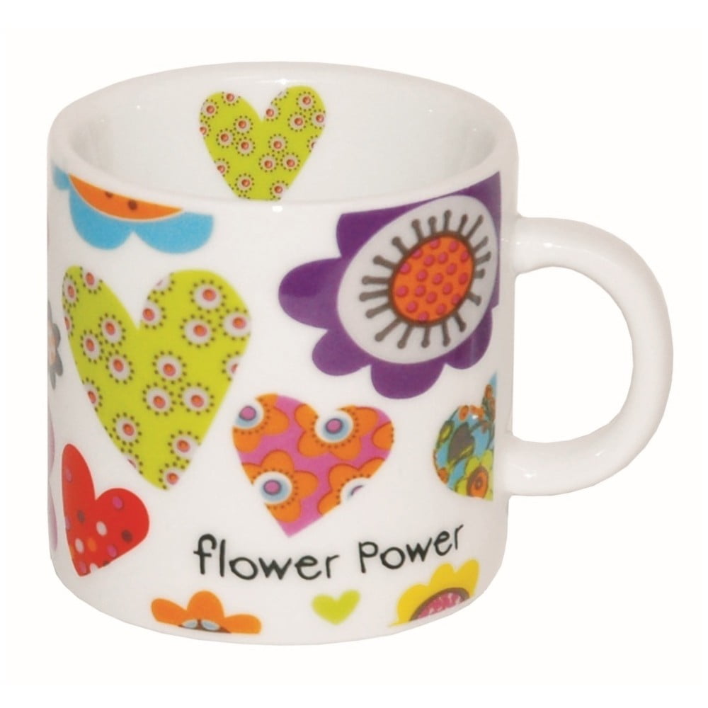 Cană Incidence Flower Power, 100 ml, mică