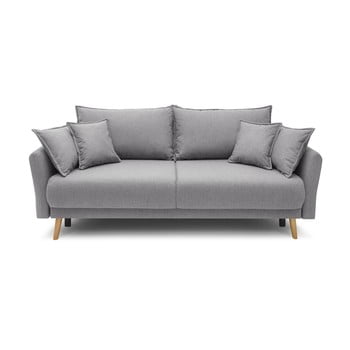 Canapea extensibilă bobochic paris mia, gri deschis