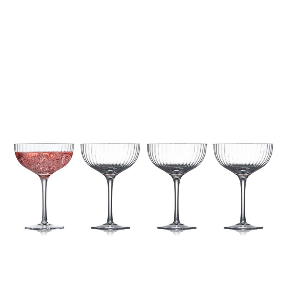 Set 4 pahare pentru cocktail Lyngby Glas Palermo, 315 ml