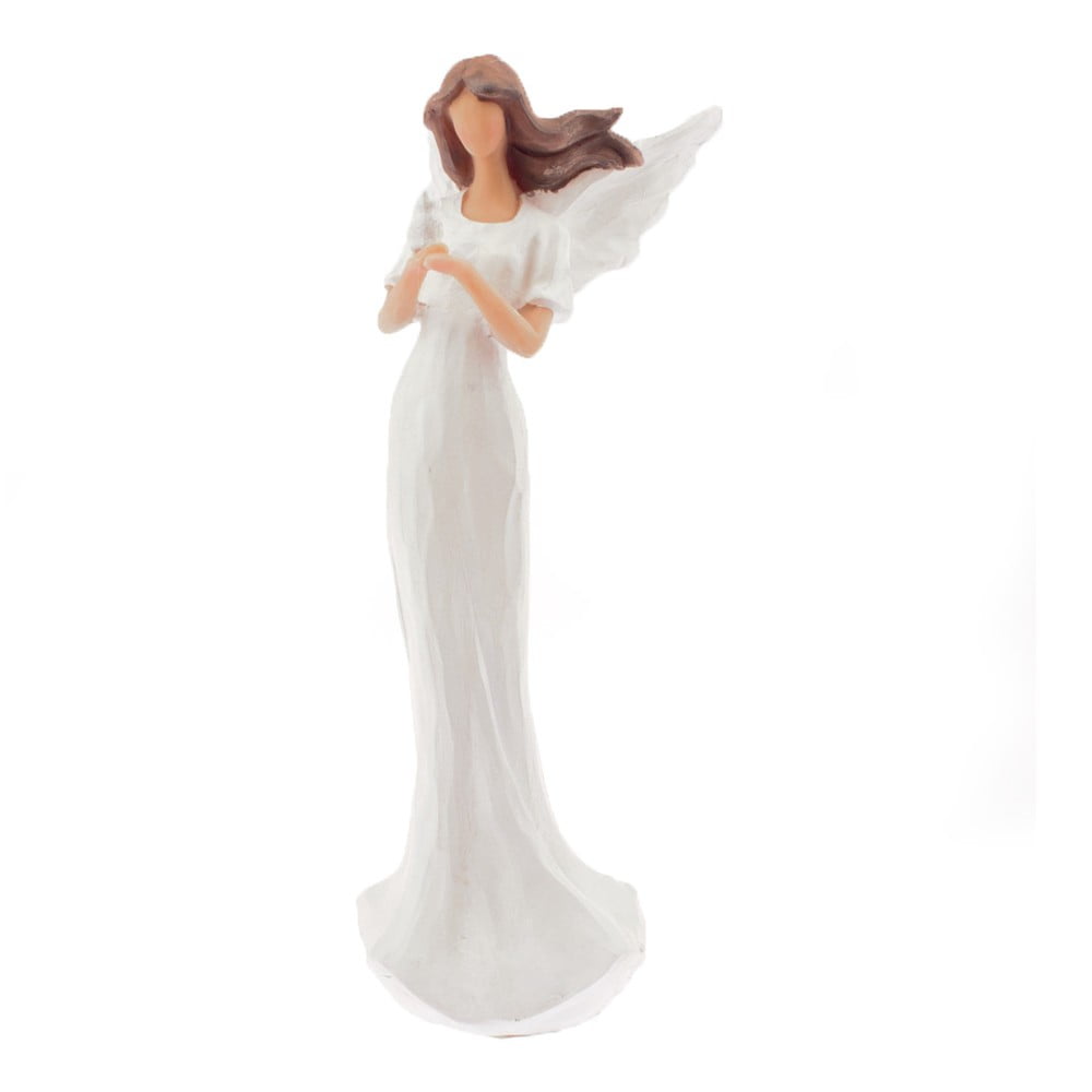 Statuetă decorativă dakls angel with a dove, înălțime 25 cm