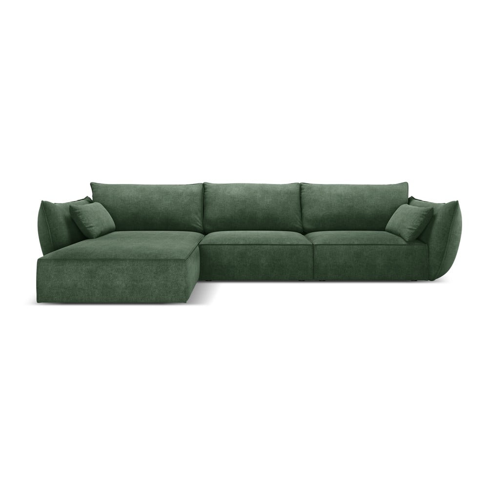 Colțar verde închis (pe partea stângă) Vanda – Mazzini Sofas