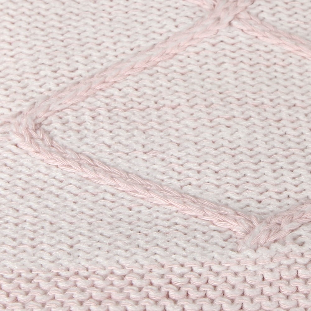 Pătură din amestec de bumbac pentru copii Homemania Decor Baby Baby, 90 x 90 cm, roz amestec imagine noua somnexpo.ro