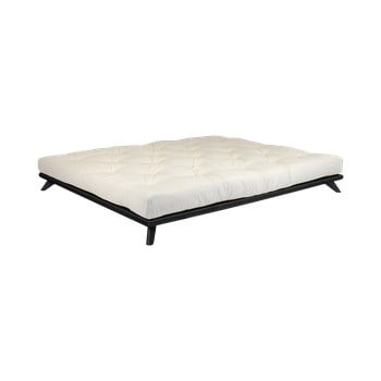 Pat karup design senza bed black, 140 x 200 cm