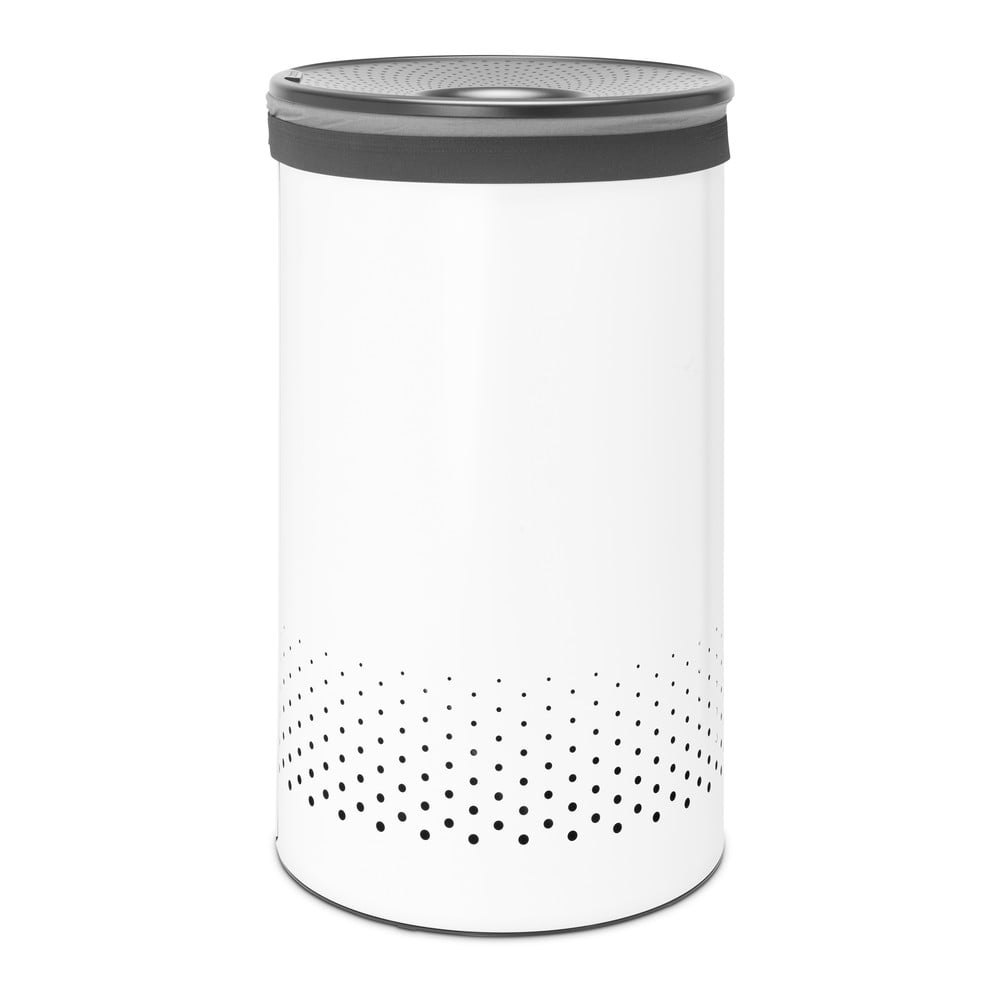 Coș de rufe alb din metal 60 l – Brabantia