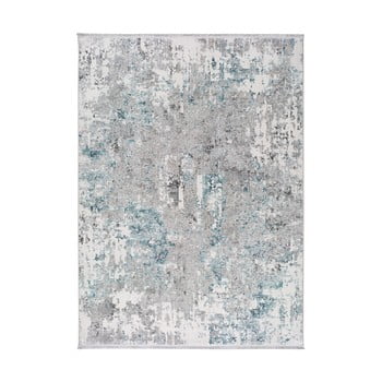 Covor universal riad abstract, 120 x 170 cm, albastru - gri