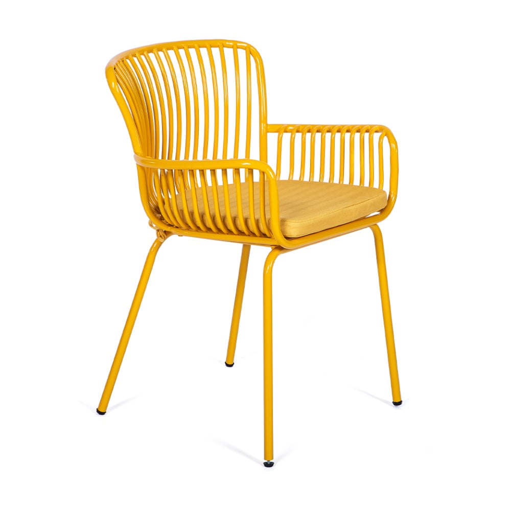 Set 2 scaune de grădină Le Bonom Elia, galben Bonami Selection