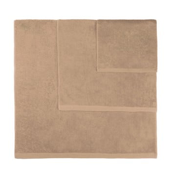Set 3 prosoape artex alfa, maro