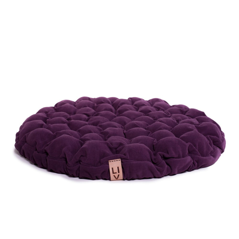 Pernă relaxare cu bile de masaj Linda Vrňáková Bloom, Ø 65 cm, violet bonami.ro pret redus