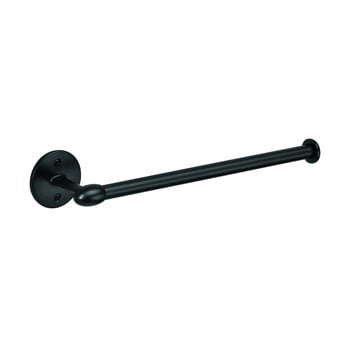 Suport metalic pentru prosoape de hârtie idesign orbinni, 36 cm, negru