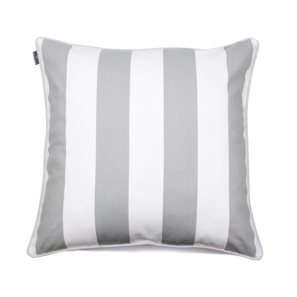 Față de pernă WeLoveBeds Belts Grey, 60 x 60 cm, alb-gri alb/gri imagine noua somnexpo.ro