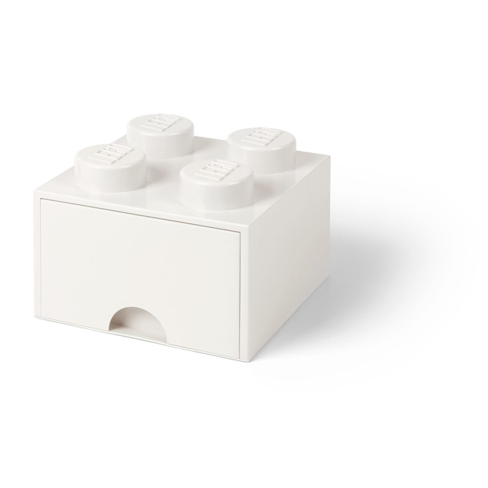 Cutie pătrată pentru depozitare LEGO®, alb bonami.ro