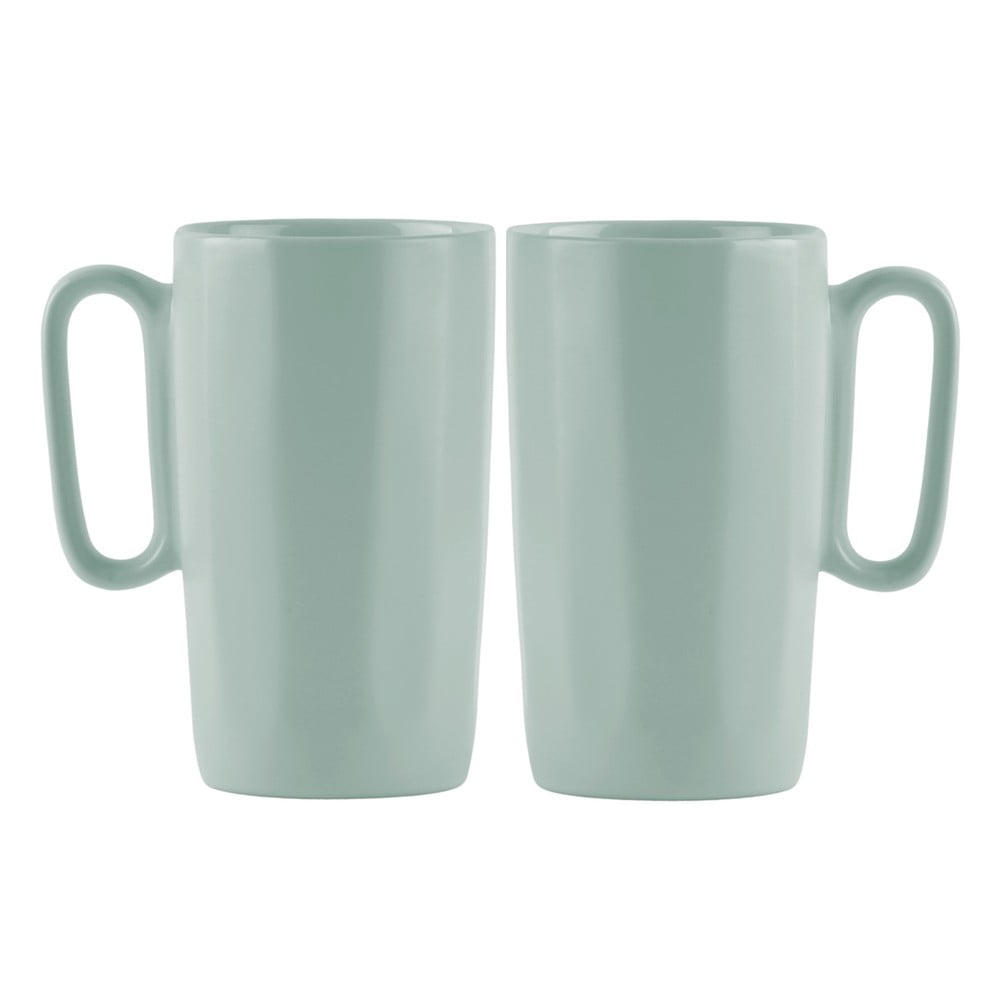 Căni verde-mentă 2 buc. din gresie 330 ml Fuori – Vialli Design