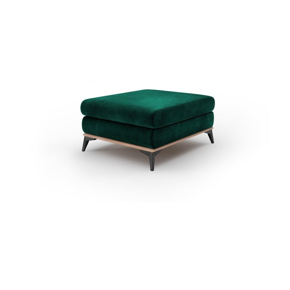 Puf cu tapițerie de catifea Windsor & Co Sofas Astre, verde smarald bonami.ro imagine 2022