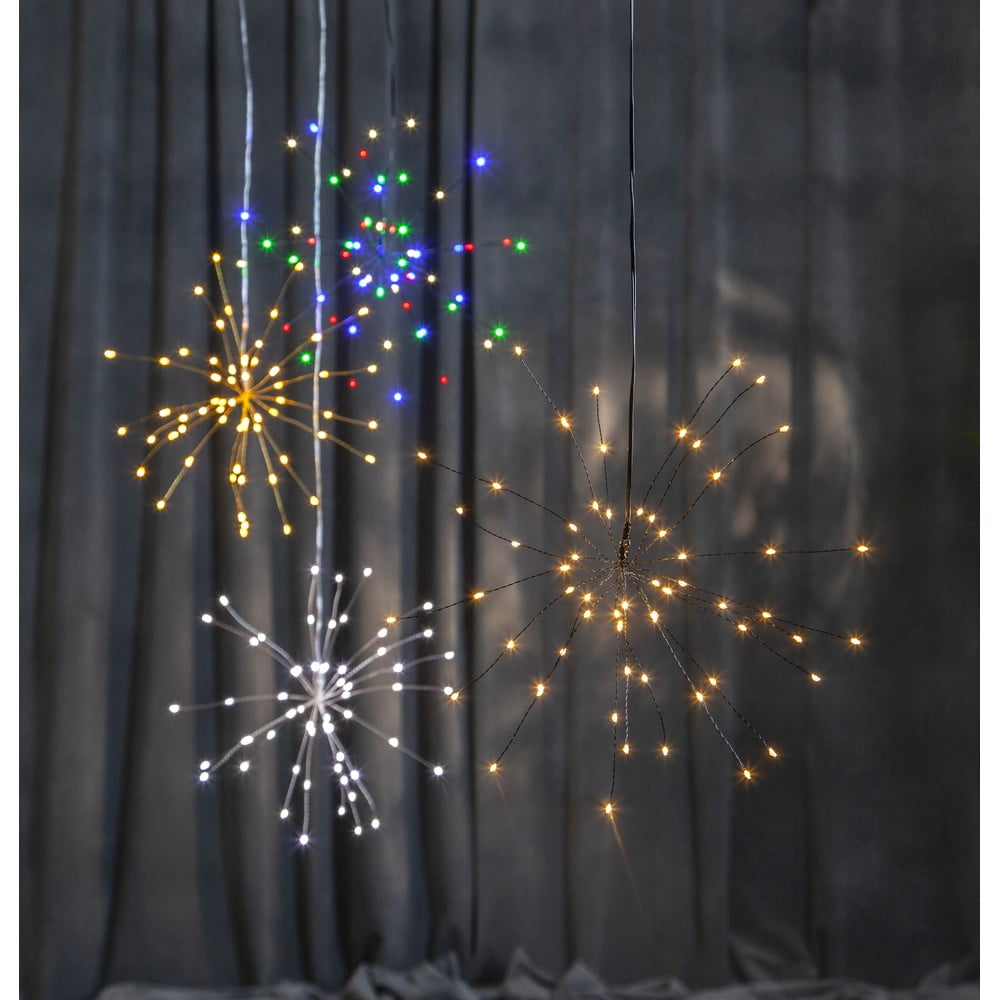 Poza Decoratiune luminoasa cu LED suspendata Star Trading Hanging Firework Dark Rainbow, ø 26 cm