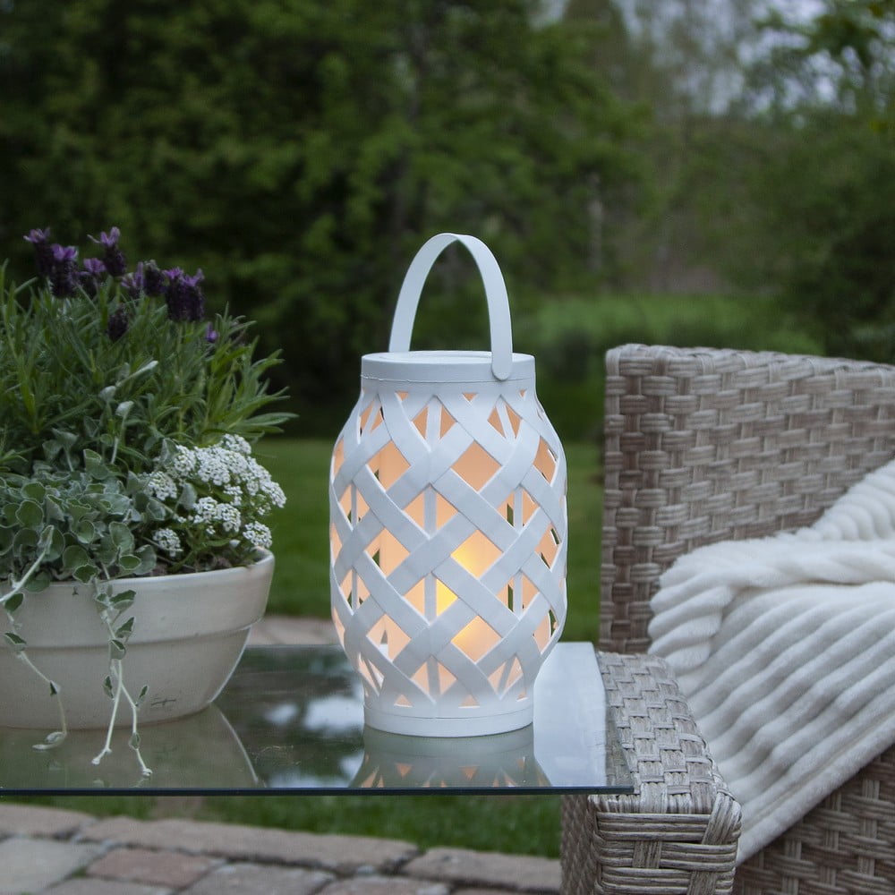Felinar Star Trading Flame Lantern, înălțime 23 cm, alb alb pret redus