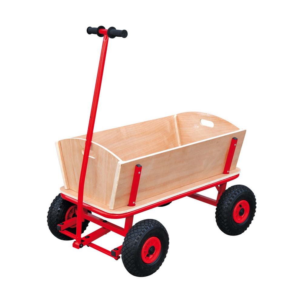 Cărucior din lemn pentru copii Legler Handcart Maxi