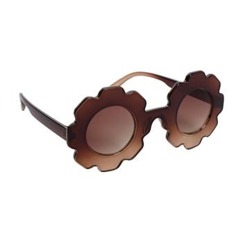 Ochelari de soare de damă sunnylife daisy, maro