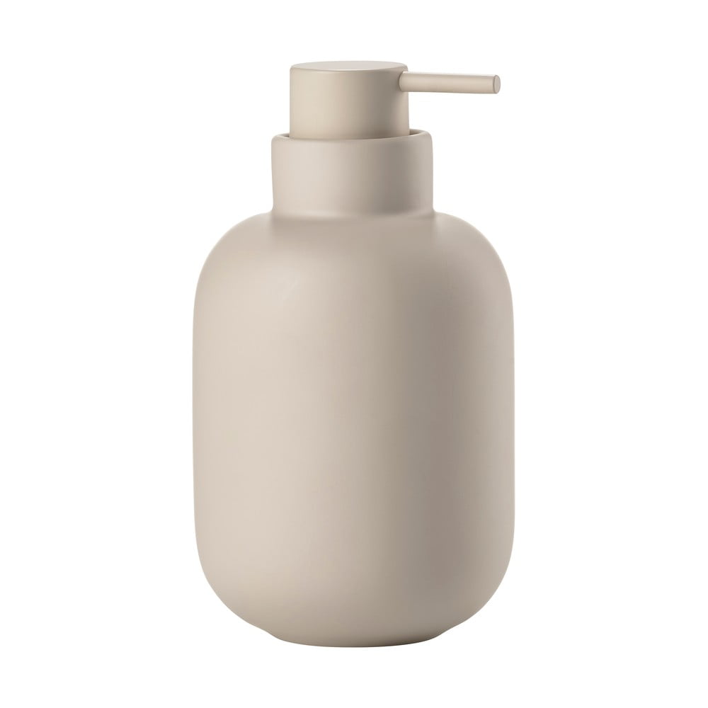Dozator de săpun lichid bej din gresie ceramică 300 ml Sensu – Zone