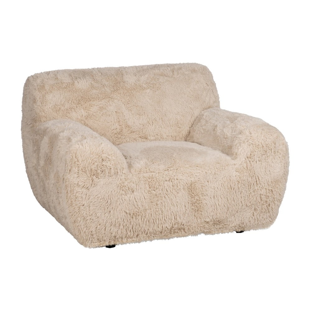 Fotoliu bej Teddy – Ixia