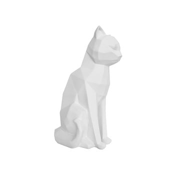 Statuetă PT LIVING Origami Cat, înălțime 29,5 cm, alb mat bonami.ro
