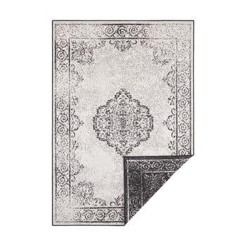 Covor adecvat pentru exterior bougari cebu, 200 x 290 cm, negru-crem