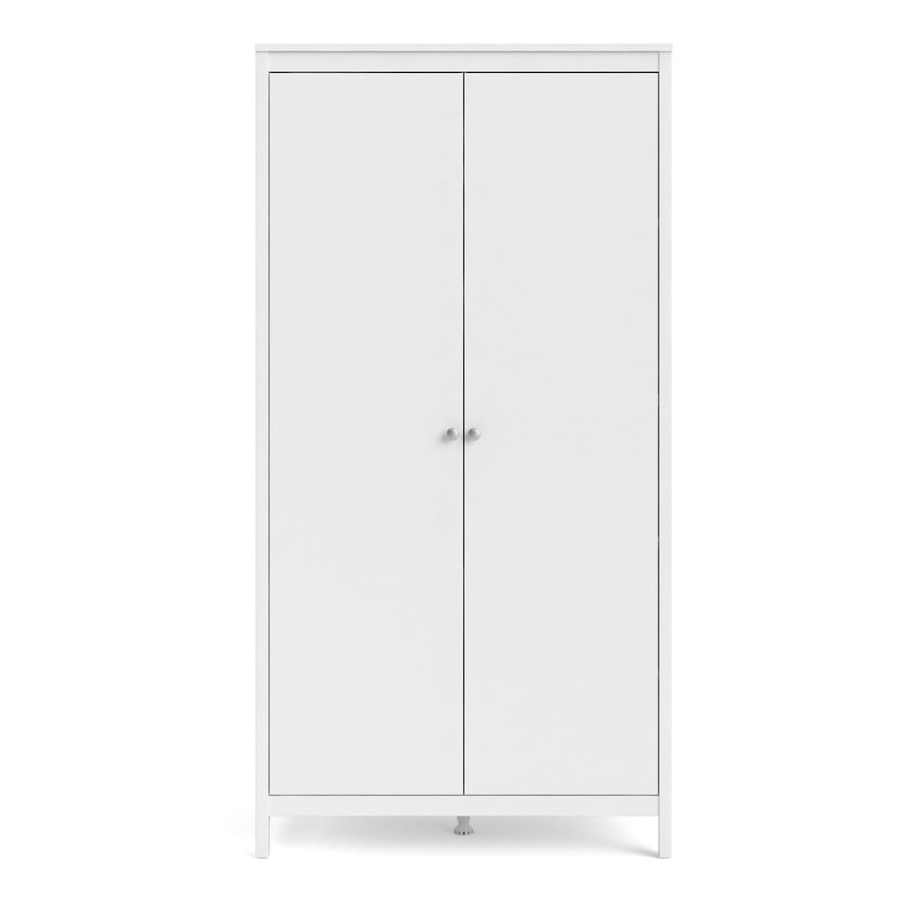 Șifonier Tvilum Madrid, 102×199 cm, alb 102x199 imagine 2022
