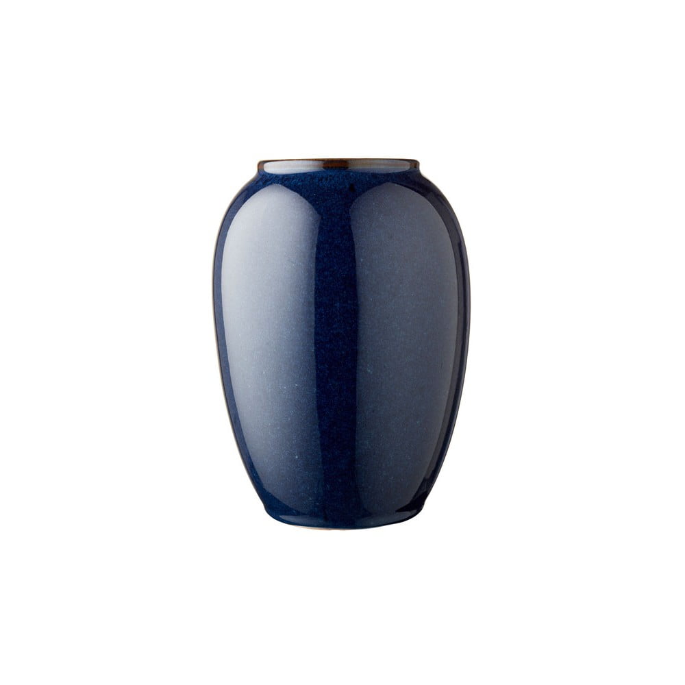 Vază din gresie Bitz Pottery, albastru Bitz imagine 2022