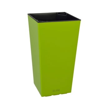 Ghiveci de flori adecvat pentru interior / exterior gardenico elise, înălțime 46 cm, verde mazăre mat