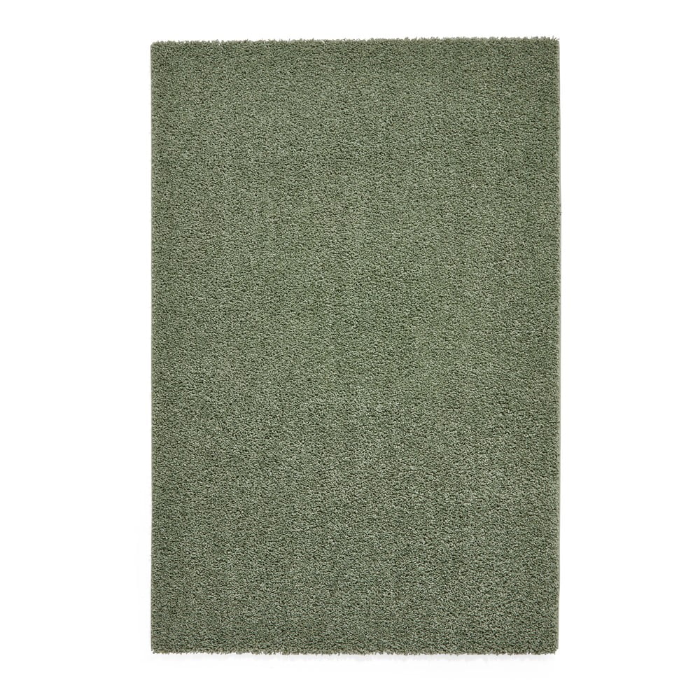 Covor verde lavabil din fibre reciclate 120x170 cm Bali – Think Rugs