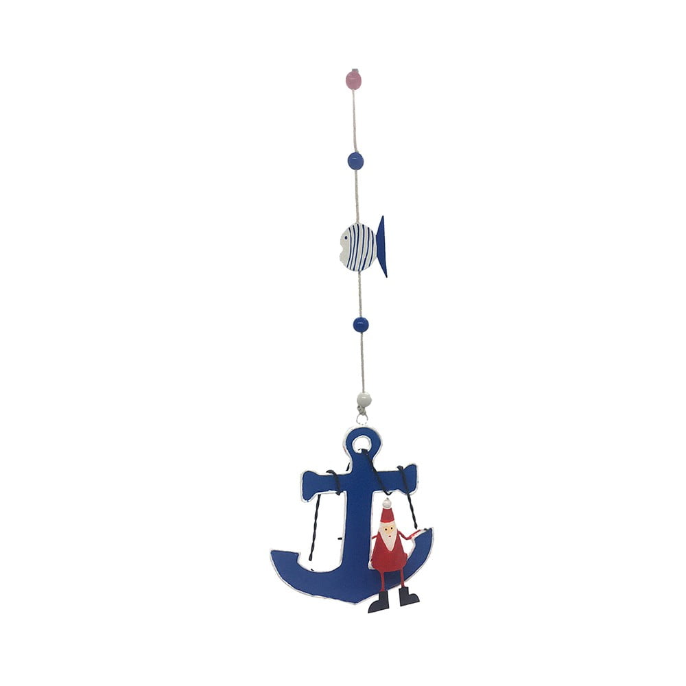 Decoratiune de agatat de Craciun Anchor with String Santa - G-Bork