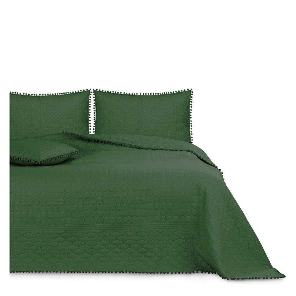 Cuvertură pentru pat AmeliaHome Meadore, 200 x 220 cm, verde 200 imagine noua somnexpo.ro