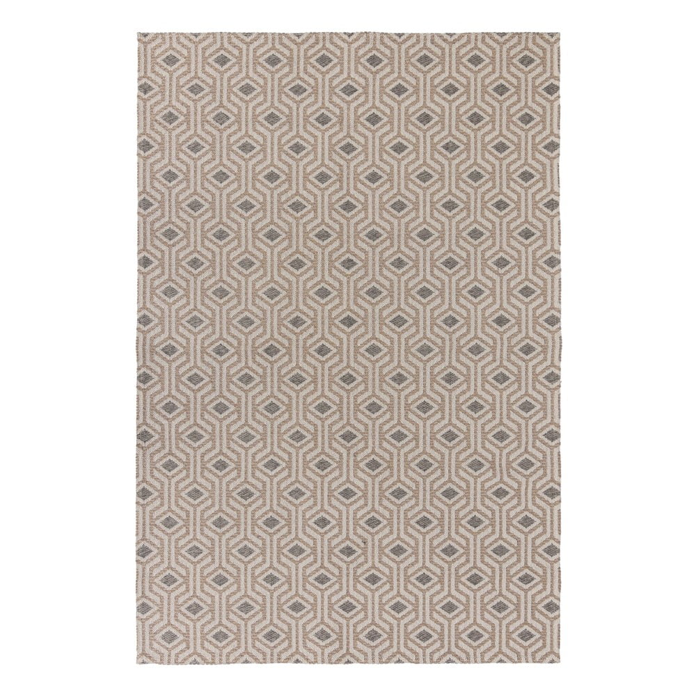 Covor din bumbac Flair Rugs Bombax, 153 x 230 cm, bej-gri