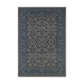 Covor de exterior bougari konya, 140 x 200 cm, albastru închis