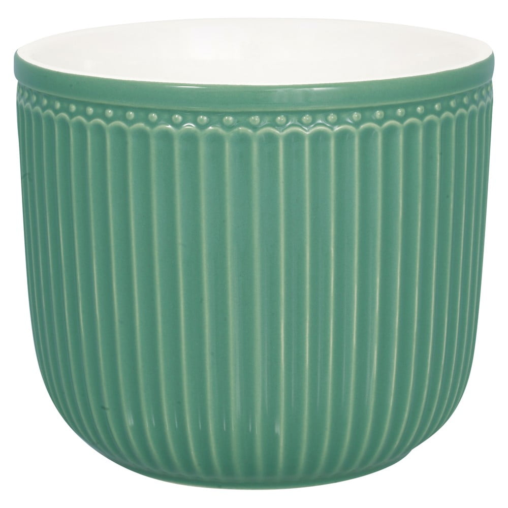 Ghiveci din ceramică Green Gate Alice, ø 16 cm, verde bonami.ro