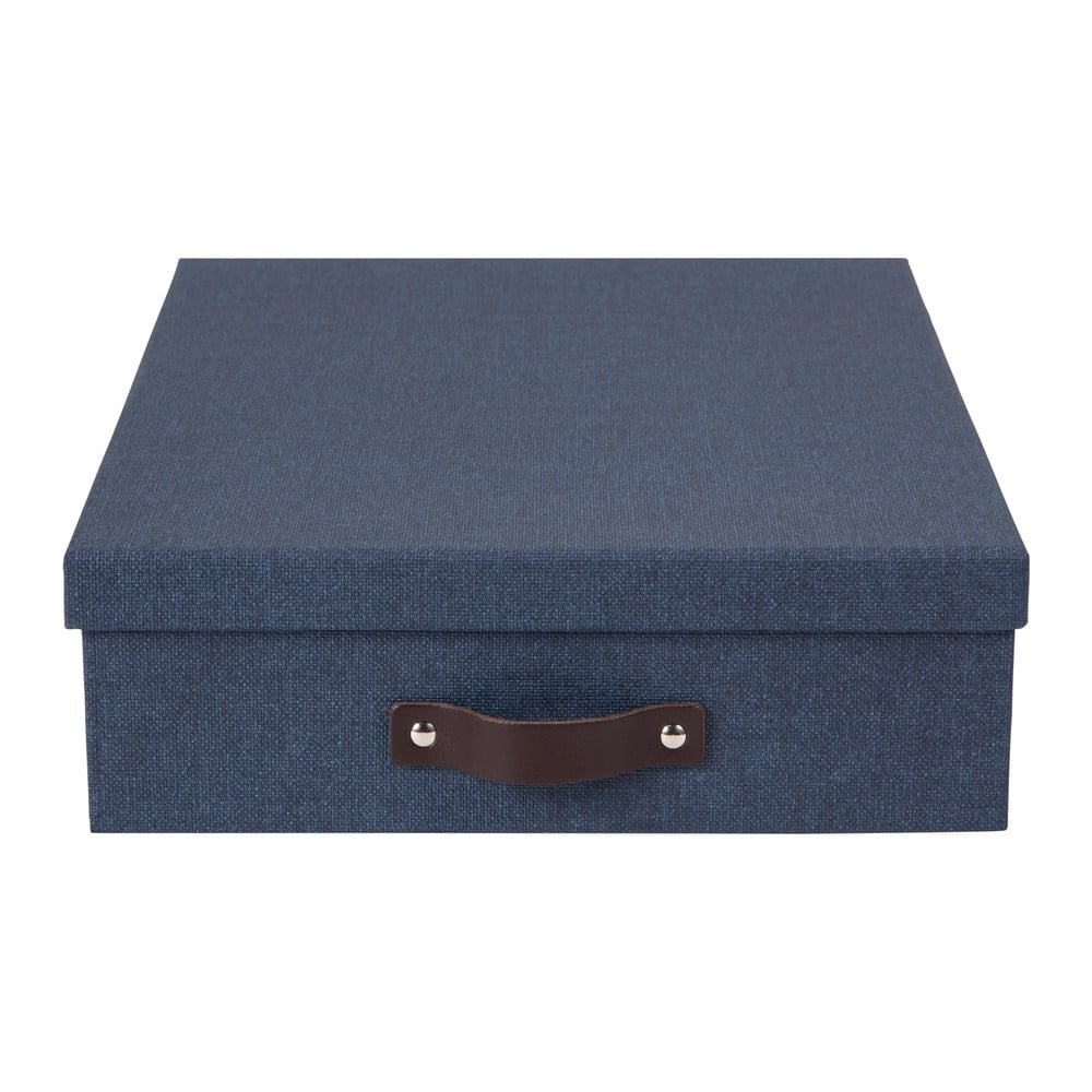 Cutie de depozitare Bigso Box of Sweden Oskar, albastru Bigso Box of Sweden imagine 2022