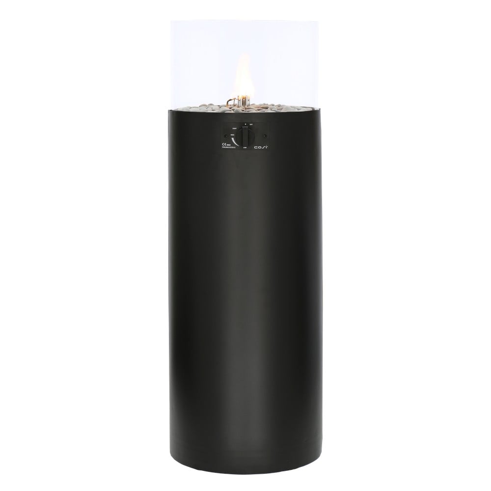 Lampă cu gaz COSI Pillar, înălțime 106 cm, negru bonami.ro